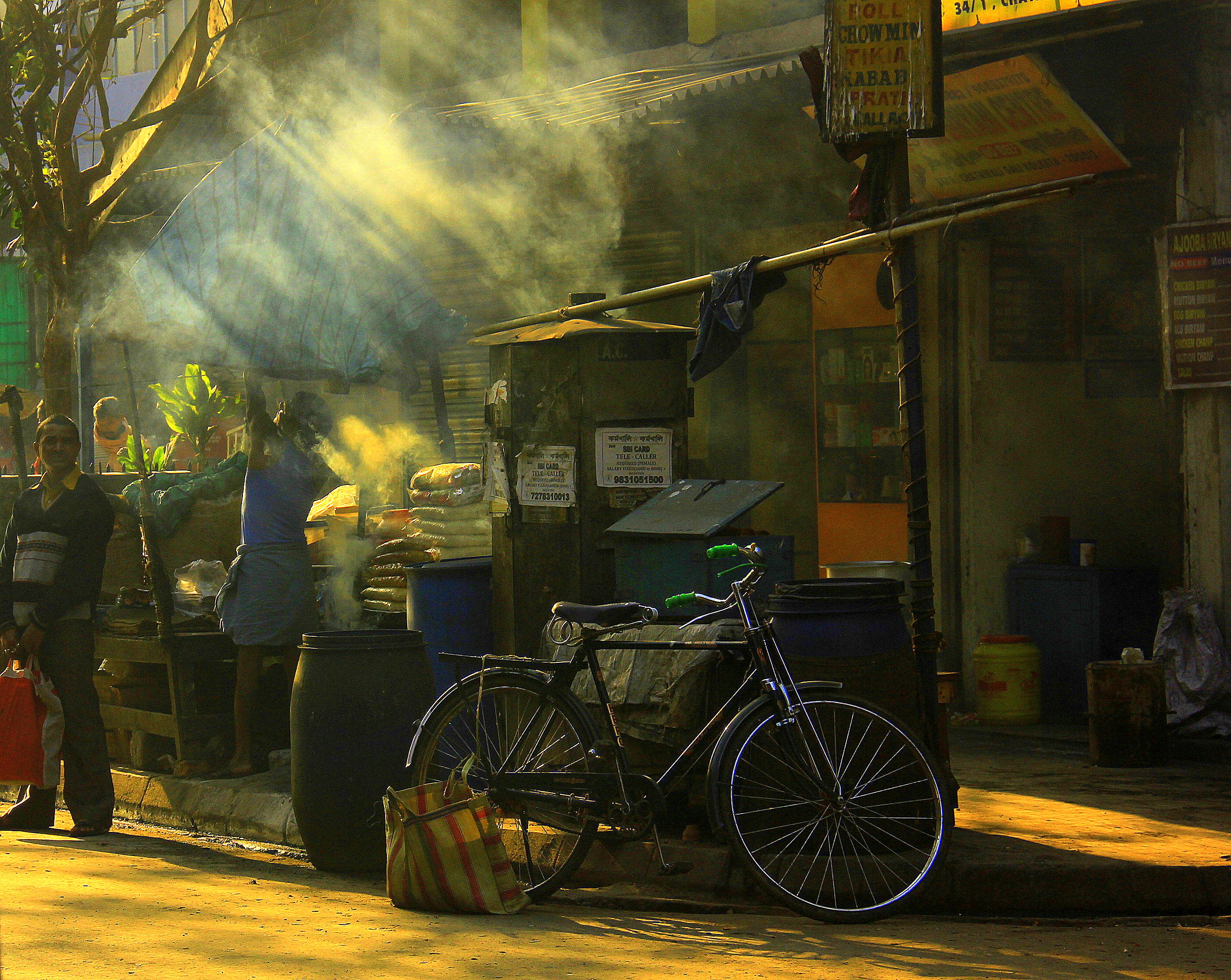 life in kolkata is about golden mornings