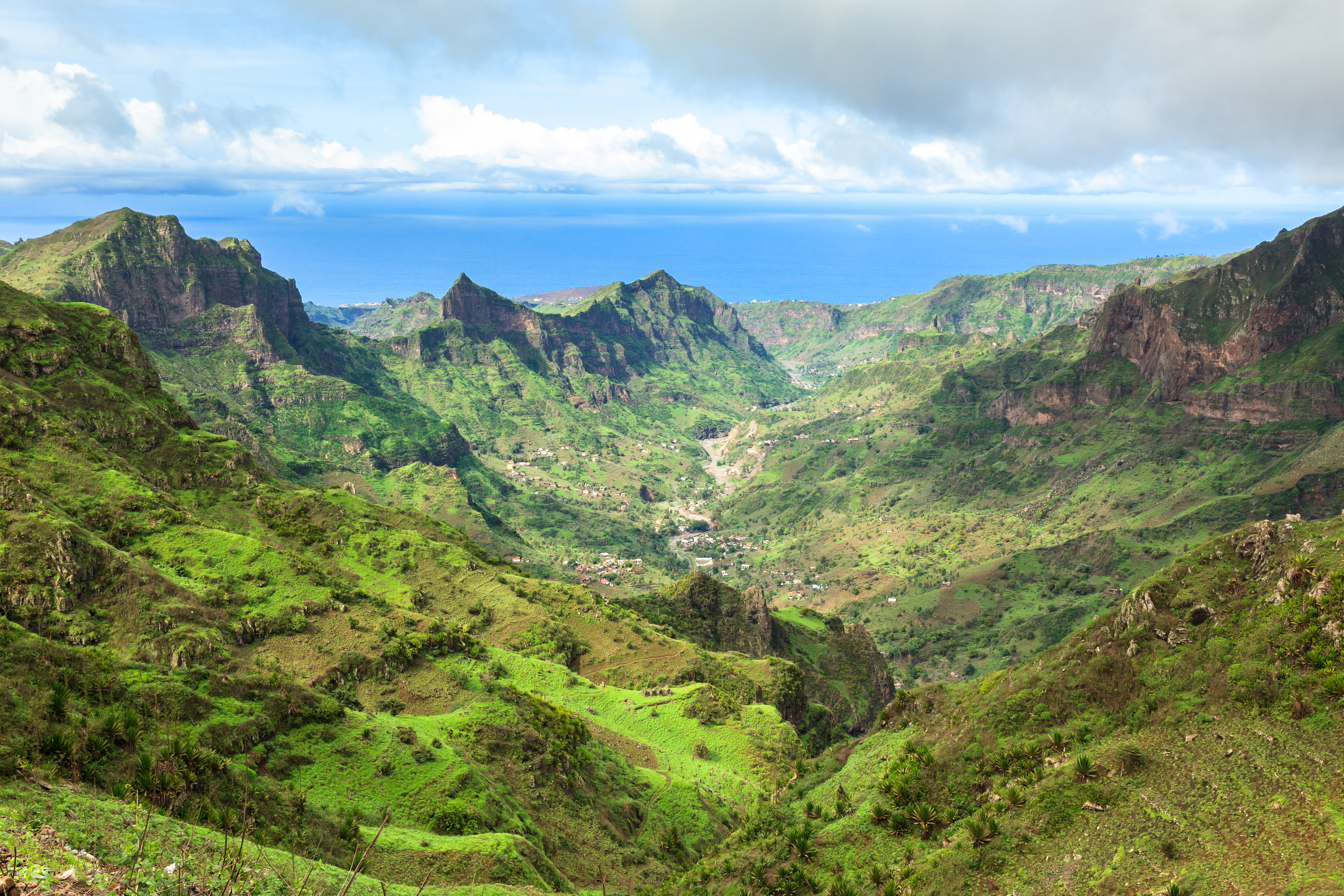 cape verde has beautiful mountains